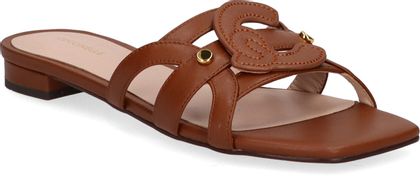 Coccinelle SELLE Damen-Pantoletten aus Leder 180221000008 (Braun)