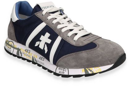 Premiata LUCY Herren-Sneaker 244182000021 (Blau/Bunt)