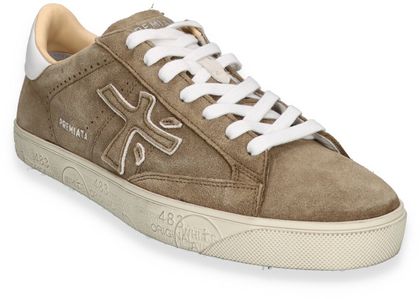 Premiata STEVEND Herren-Sneaker aus Leder 244302000084 (Hellbraun)