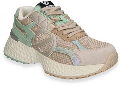 No Name CARTER RUNNER Damen-Sneaker 101382000065 (Beige/Mintgrün)