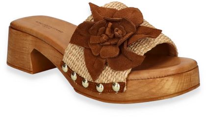 Konstantin Starke Damen-Pantoletten aus Leder 183307000004 (Beige)