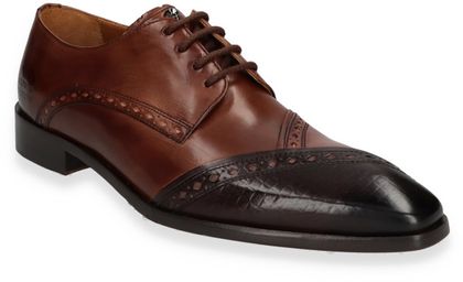 Melvin & Hamilton ELVIS Herren-Schnürschuhe aus Leder 240281000001 (Braun)