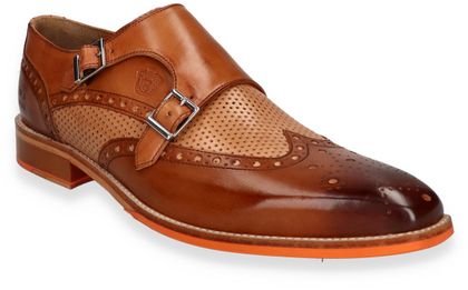 Melvin & Hamilton MARTIN Herren-Monkstraps aus Leder 225281000000 (Braun)