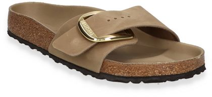 Birkenstock MADRID BIG BUCKLE Damen-Pantoletten 591222000006 (Hellbraun)
