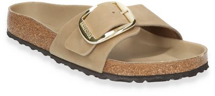 Birkenstock MADRID BIG BUCKLE Damen-Pantoletten 591222000006 (Hellbraun)