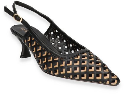 Konstantin Starke Damen-Slingpumps 131081000000 (Schwarz/Bunt)