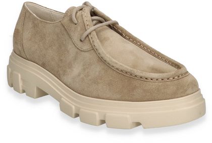 Paul Green Damen-Schnürschuhe aus Leder 101302000189 (Beige)