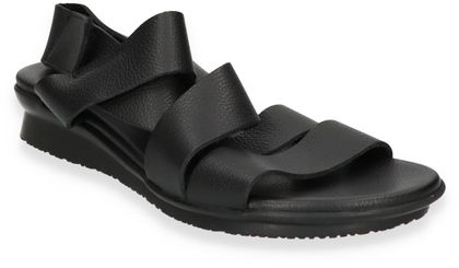 Arche AURYLA Damen-Sandalen aus Leder 184001000035 (Schwarz)