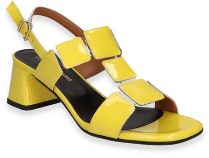 Konstantin Starke Damen-Sandaletten 185393000001 (Gelb)
