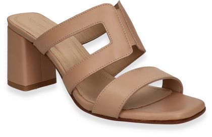 Konstantin Starke Damen-Pantoletten aus Leder 181301000002 (Beige)