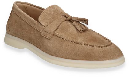 Konstantin Starke Damen-Slipper aus Leder 100302000037 (Beige)