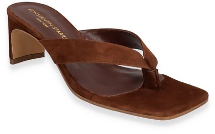 Konstantin Starke Damen-Zehentrenner 189202000001 (Dunkelbraun)