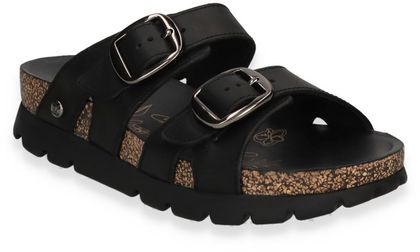 Panama Jack SHIRLEY Damen-Pantoletten 180001000022 (Schwarz)