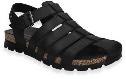 Panama Jack SEBAS Herren-Sandalen 283001000002 (Schwarz)