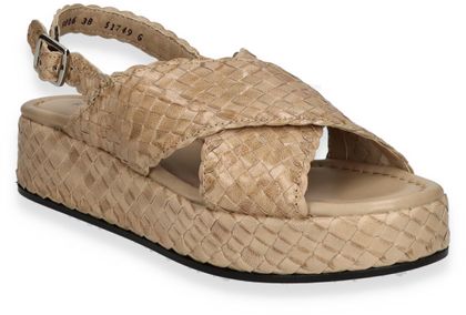 Phillip Hardy FORLI Damen-Sandalen aus Leder 184300000003 (Beige)