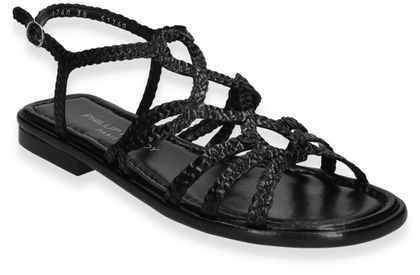 Phillip Hardy TINA Damen-Sandalen aus Leder 184000000000 (Schwarz)