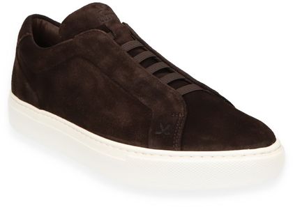 LLOYD METRO Herren-Sneaker aus Leder 244202000032 (Dunkelbraun)