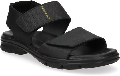 Panama Jack RUSELL Herren-Sandalen 282001000003 (Schwarz)