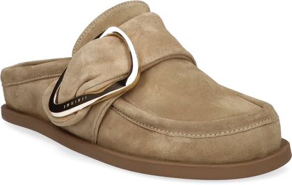 INUIKII MULE SOFT Damen-Pantoletten aus Leder 183302000010 (Beige)