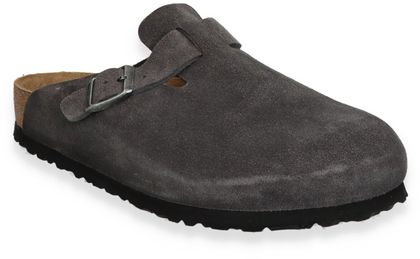 Birkenstock BOSTON BS Herren-Pantoletten 592402000000 (Dunkelgrau)
