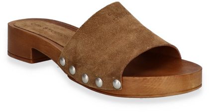 Copenhagen CPH798 Damen-Pantoletten 180202000004 (Dunkelbraun)