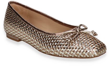 Peter Kaiser Damen-Ballerinas aus Leder 103900000000 (Gold)