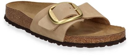 Birkenstock MADRID BIG BUCKLE Damen-Pantoletten 591302000011 (Beige)