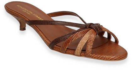 Konstantin Starke Damen-Pantoletten 180205000002 (Dunkelbraun)