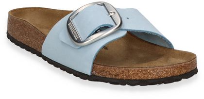 Birkenstock MADRID BIG BUCKLE Damen-Pantoletten 591142000002 (Hellblau)
