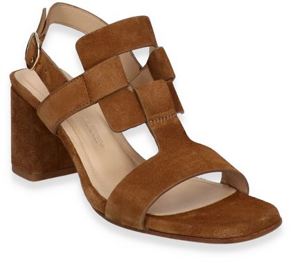 Konstantin Starke Damen-Sandaletten aus Leder 186222000000 (Mittelbraun)