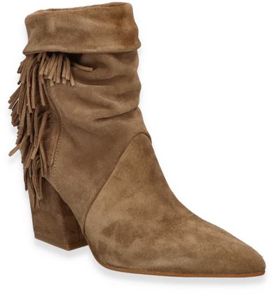 Phillip Hardy Damen-Western Boots aus Leder 107222000022 (Hellbraun)