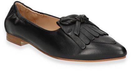 Ralph Harrison Damen-Slipper aus Leder 103001000040 (Schwarz)