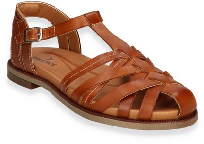 Pikolinos NAVIA Damen-Sandalen aus Leder 117221000000 (Mittelbraun)