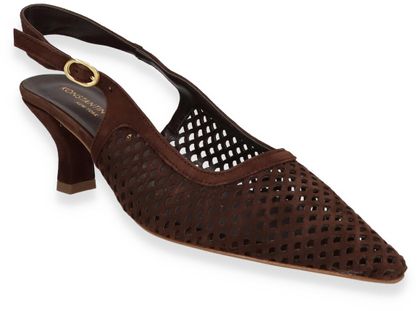 Damen-Slingpumps 131202000004 (Dunkelbraun)