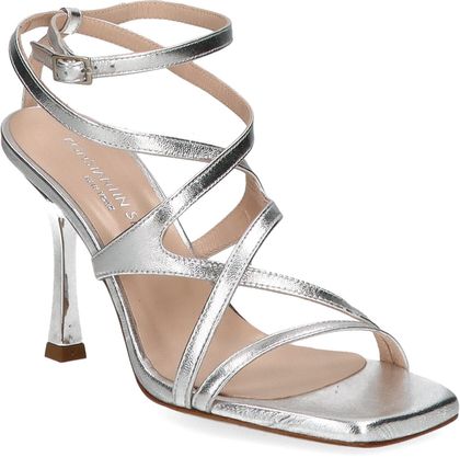 Konstantin Starke Damen-Sandaletten aus Leder 186911000004 (Silber)
