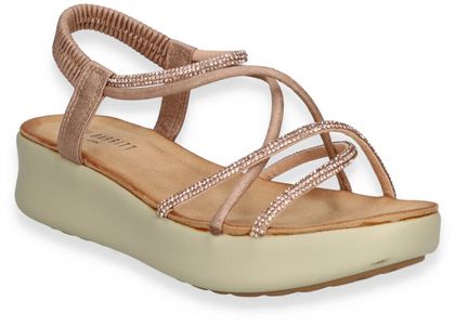 Paul Barritt Damen-Plateau-Sandalen 184907000006 (Rose/Gold)