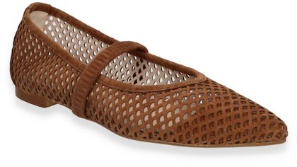 Phillip Hardy JENNIFER Damen-Ballerinas 103222000017 (Mittelbraun)