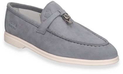 Melvin & Hamilton ADLEY Damen-Slipper 100102000034 (Grau/Blau)