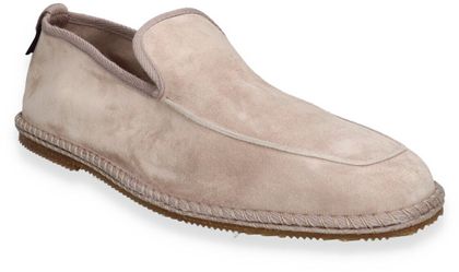 Shirakawa MYAMA Herren-Slipper aus Leder 226302000046 (Beige)