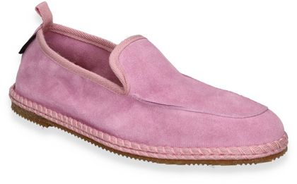 Shirakawa MYAMA Damen-Slipper aus Leder 100592000008 (Rosa)