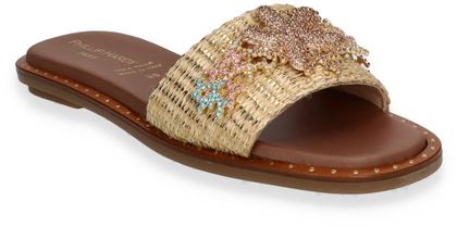 Phillip Hardy Damen-Pantoletten 180307000007 (Gold)