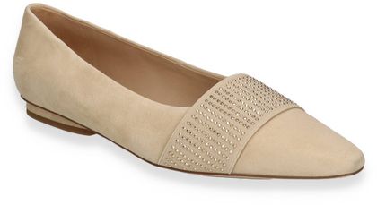Peter Kaiser Damen-Slipper aus Leder 103302000029 (Beige)