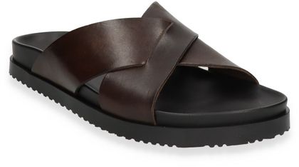 Bruce Brown Herren-Pantoletten 280201000005 (Dunkelbraun)