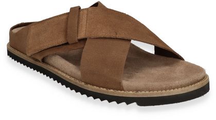 Richard Gordon Herren-Pantoletten aus Leder 280302000000 (Hellbraun)