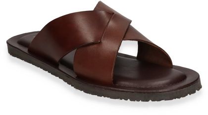 Richard Gordon Herren-Pantoletten 280201000004 (Dunkelbraun)