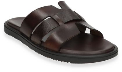 Bruce Brown Herren-Pantoletten 280201000006 (Dunkelbraun)