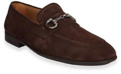 Richard Gordon Herren-Slipper aus Leder 226202000023 (Mittelbraun)