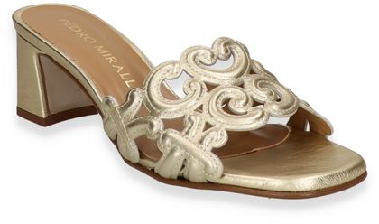 Pedro Miralles PERLA Damen-Pantoletten 181901000004 (Gold)