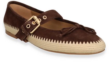 Andrea Puccini Damen-Ballerinas 100202000009 (Dunkelbraun)