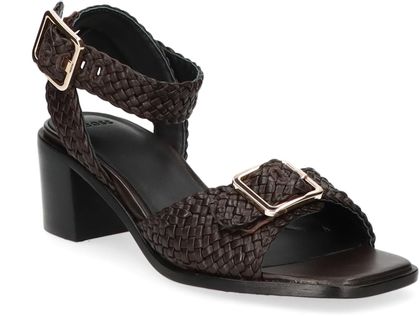 BOSS CHARLIZE Damen-Sandaletten aus Leder 185200000010 (Braun)